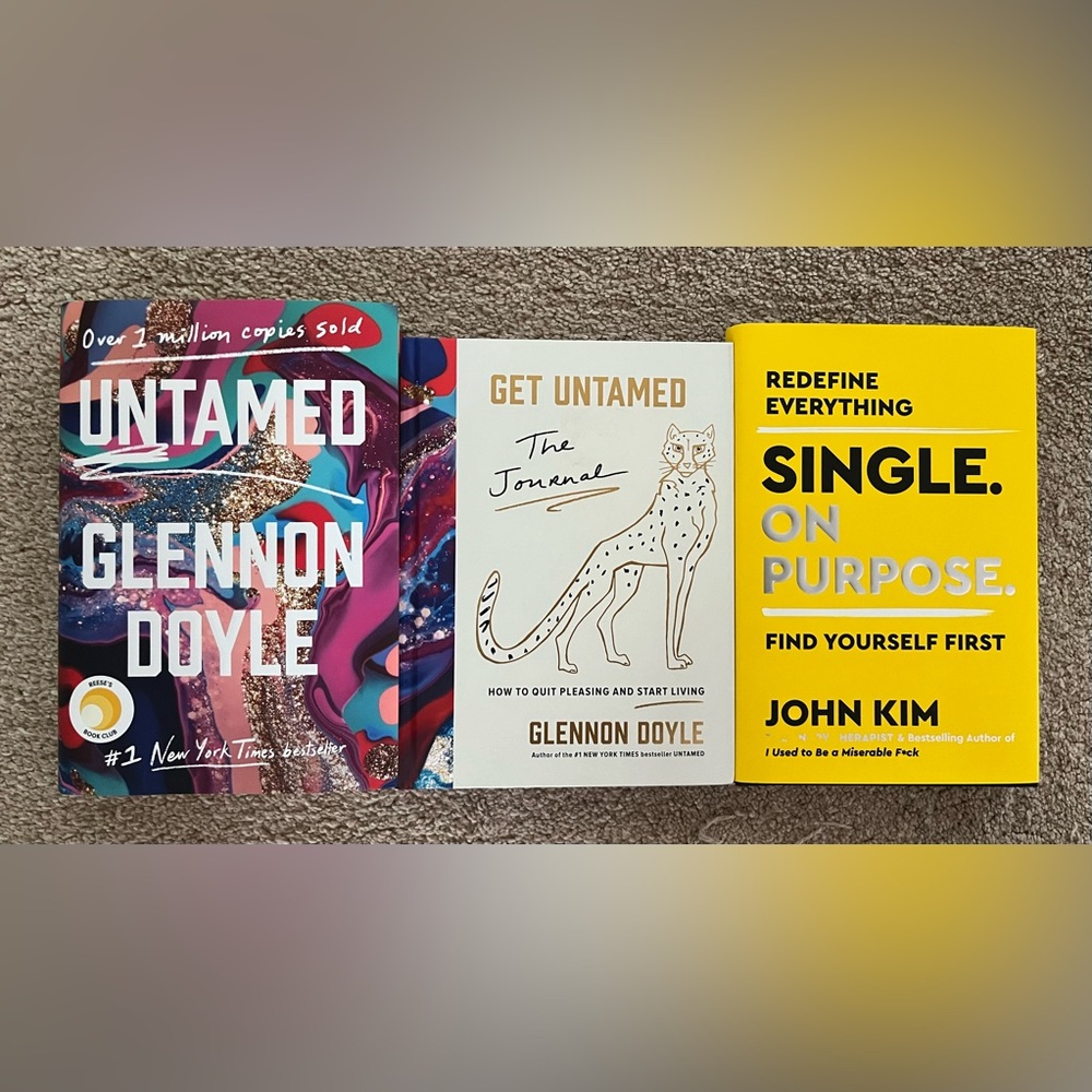 Three self love, self care books, great gifts!